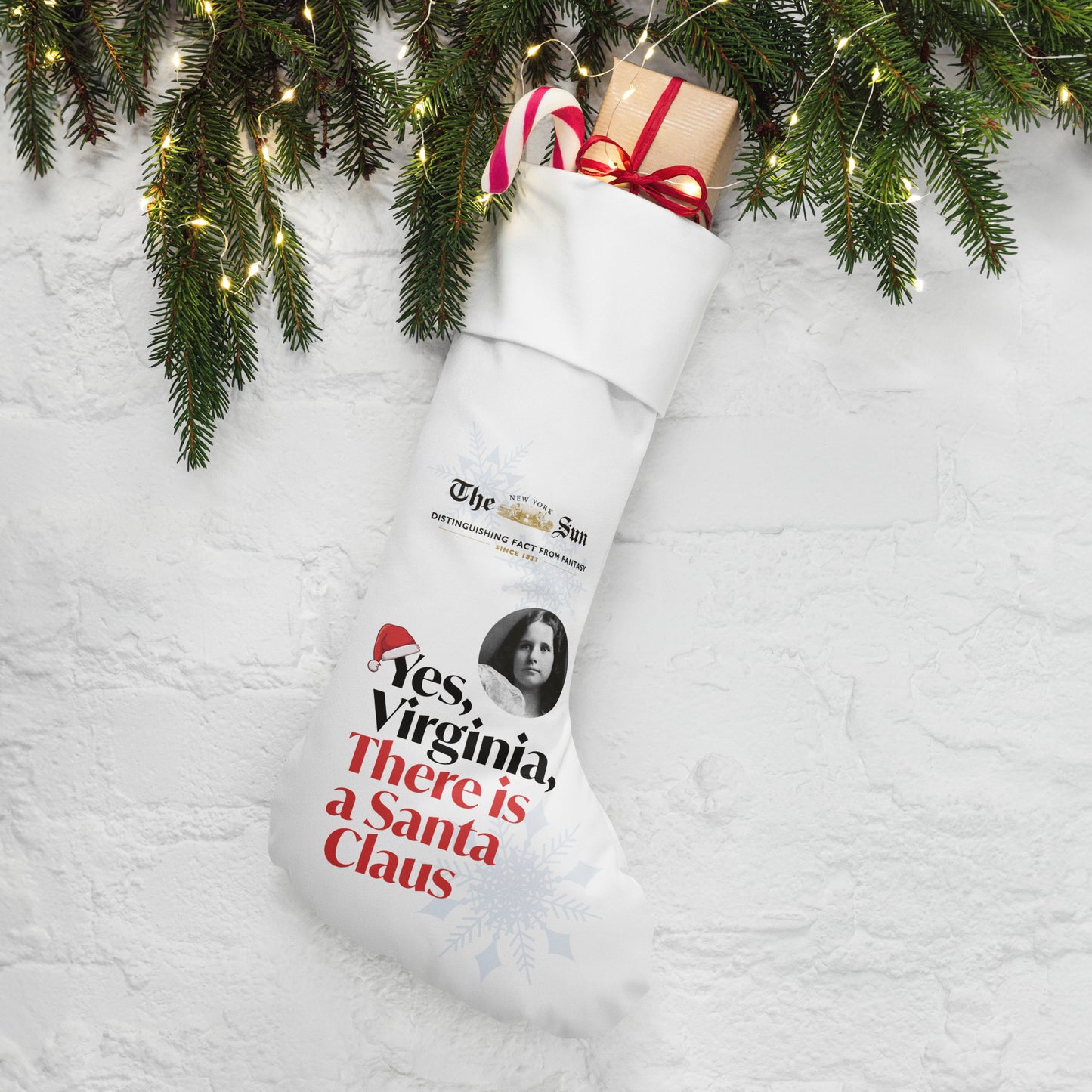 'Yes Virginia' Christmas Stocking