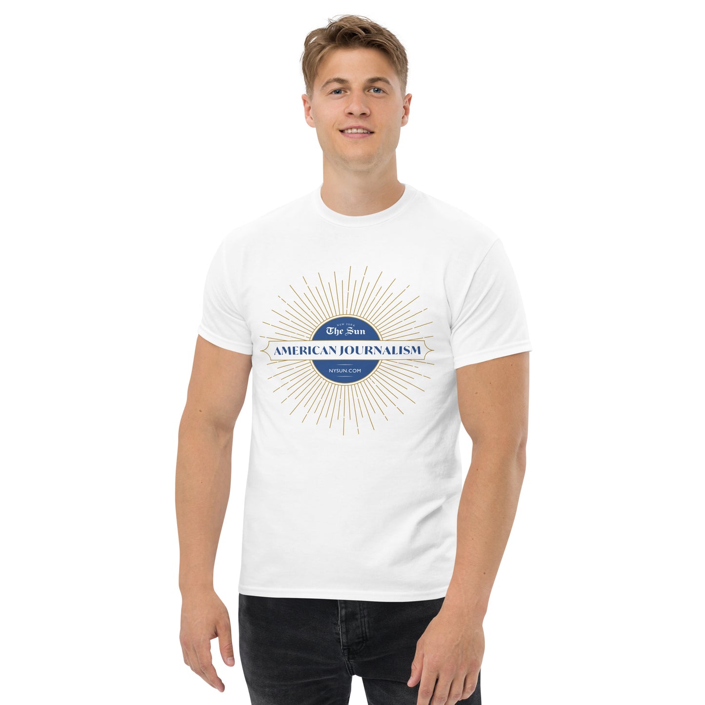 Men's Classic 'American Journalism' Tee